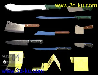 3D打印模型Everyday Weapons的图片