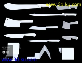 3D打印模型Everyday Weapons的图片