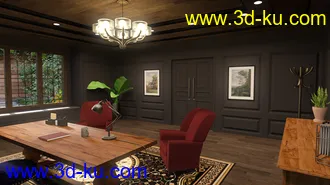 3D打印模型Executive Office的图片