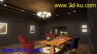 3D打印模型Executive Office的图片