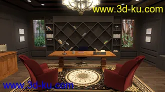 3D打印模型Executive Office的图片