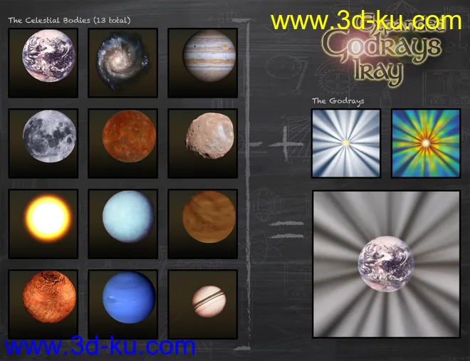 Expanded Godrays Iray模型的图片3