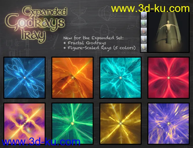 Expanded Godrays Iray模型的图片8