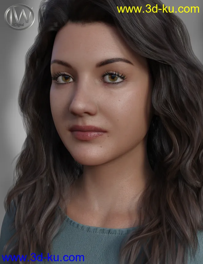 Face Shapes for Genesis 8 Female模型的图片10