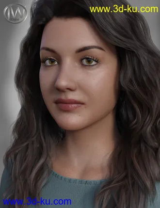 3D打印模型Face Shapes for Genesis 8 Female的图片