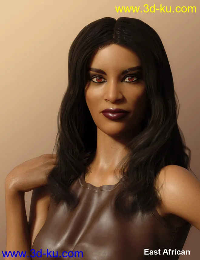 Faces of the World - Africa for Genesis 8 Female模型的图片5