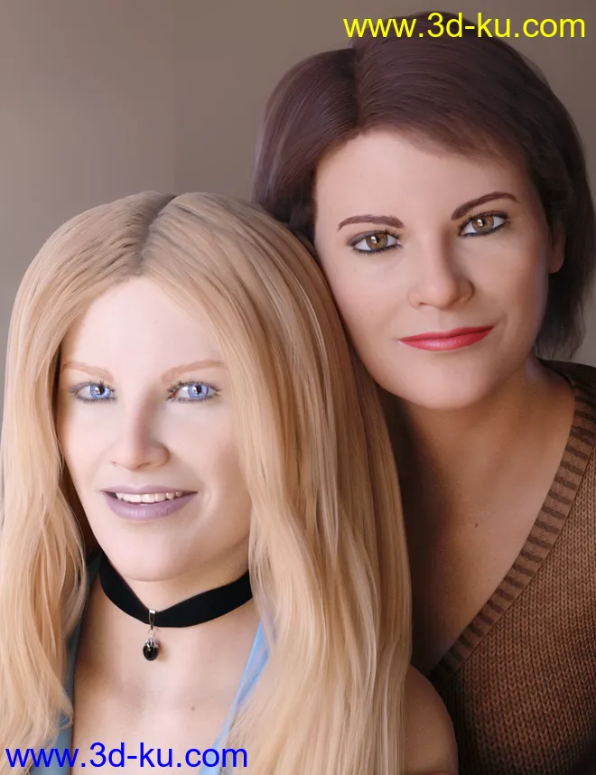 Faces of the World - Northern Europeans for Genesis 8 Female模型的图片1