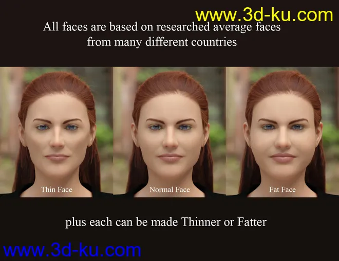 Faces of the World - Northern Europeans for Genesis 8 Female模型的图片9