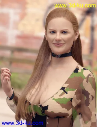 3D打印模型Faces of the World - Northern Europeans for Genesis 8 Female的图片