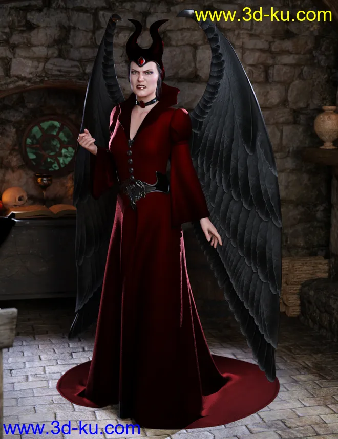 Faery Tale Evil for Genesis 8 Female(s)模型的图片2