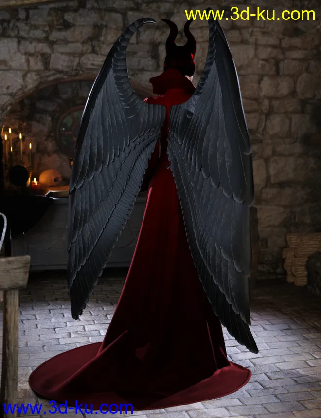 Faery Tale Evil for Genesis 8 Female(s)模型的图片3