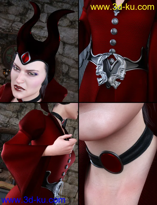 Faery Tale Evil for Genesis 8 Female(s)模型的图片4