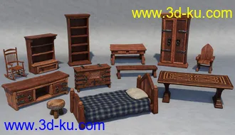 3D打印模型Fairytale Furniture的图片