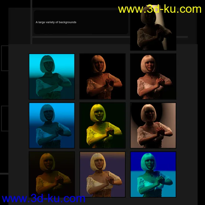 Fantasy and SciFi Fast Render Lights模型的图片9