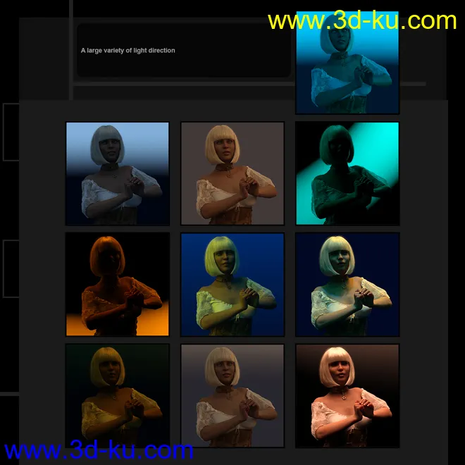 Fantasy and SciFi Fast Render Lights模型的图片10