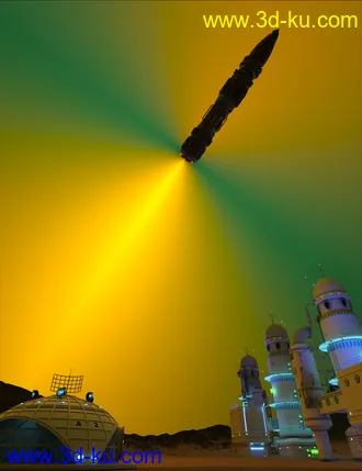 3D打印模型Fantasy and SciFi Fast Render Lights的图片