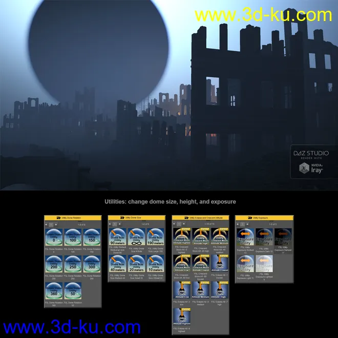 Fantasy and SciFi Fast Render Lights模型的图片19