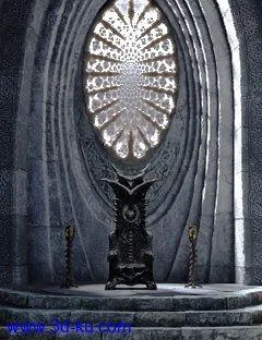 Fantasy Throne Room模型的图片1