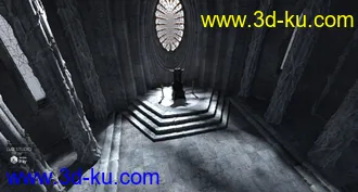 3D打印模型Fantasy Throne Room的图片