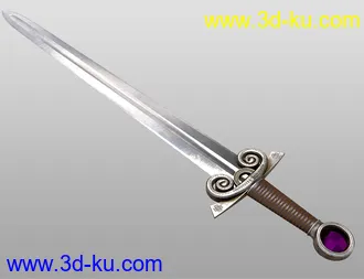 3D打印模型Fantasy Weapons and Poses for Genesis 8的图片