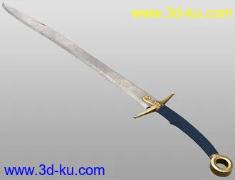 3D打印模型Fantasy Weapons and Poses for Genesis 8的图片