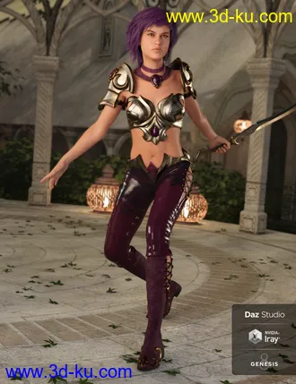 3D打印模型Farshadow Elf Outfit Textures的图片