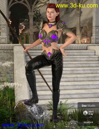 3D打印模型Farshadow Elf Outfit Textures的图片