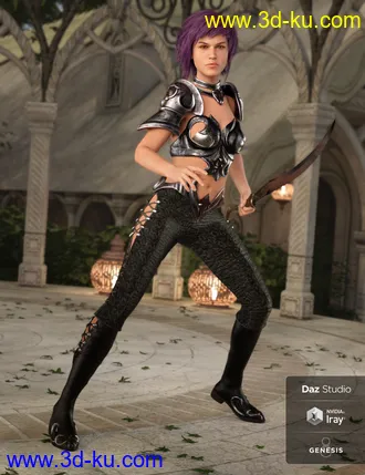 3D打印模型Farshadow Elf Outfit Textures的图片