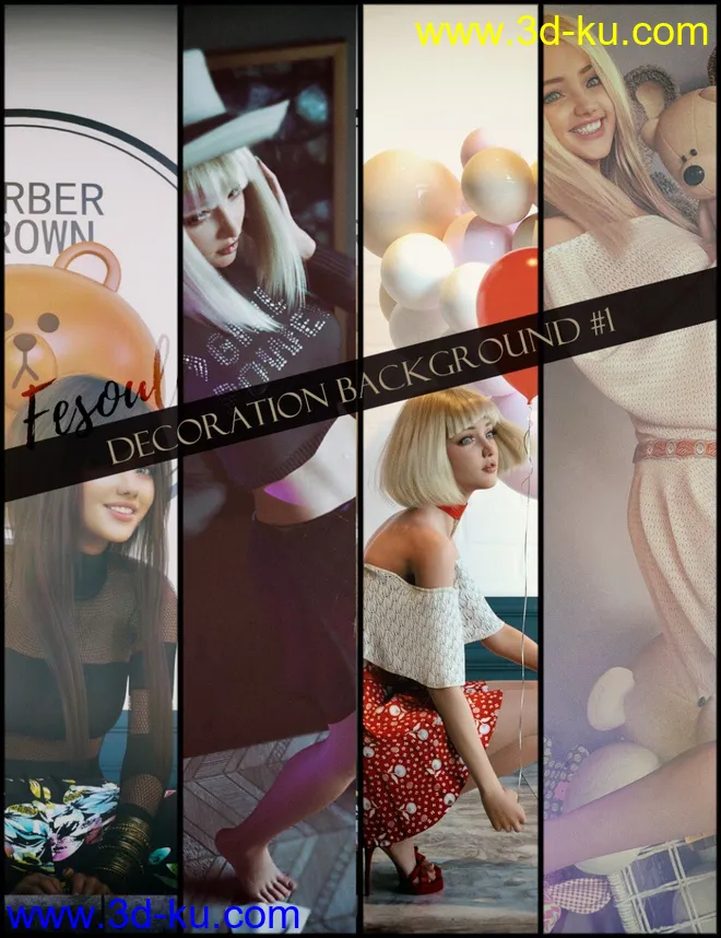 FE Decoration Background Vol 1模型的图片1