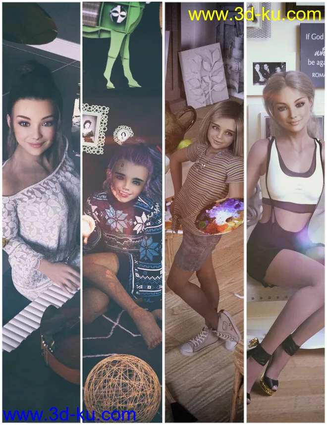 FE Decoration Background Vol 3模型的图片1