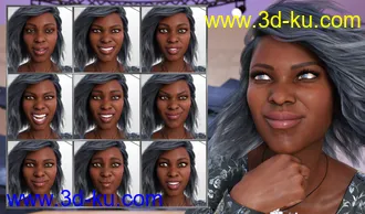 3D打印模型Feel - Expressions for Genesis 8 Female and Darcy 8的图片