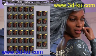 3D打印模型Feel - Expressions for Genesis 8 Female and Darcy 8的图片