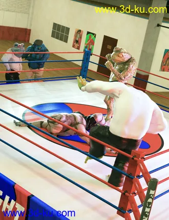 3D打印模型FF's A Frog's Life Poses for Bullwarg HD的图片