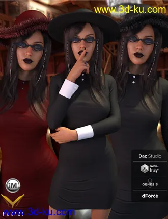 3D打印模型FG Gothic Outfit的图片