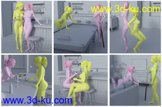 3D打印模型FG Home Entertainment Poses的图片