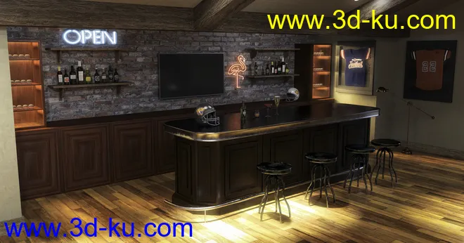 FG Home Entertainment Room模型的图片3