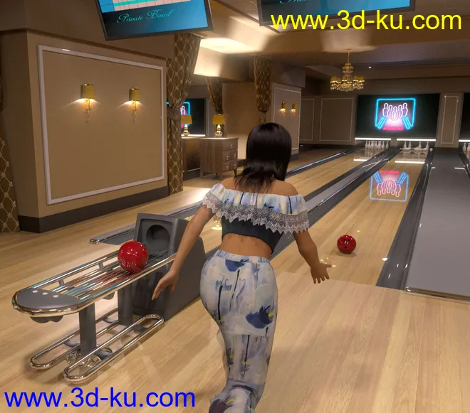 FG Private Bowling模型的图片2