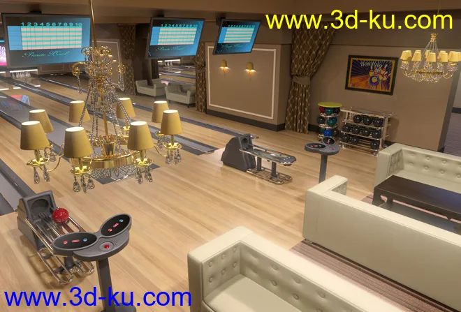 FG Private Bowling模型的图片3