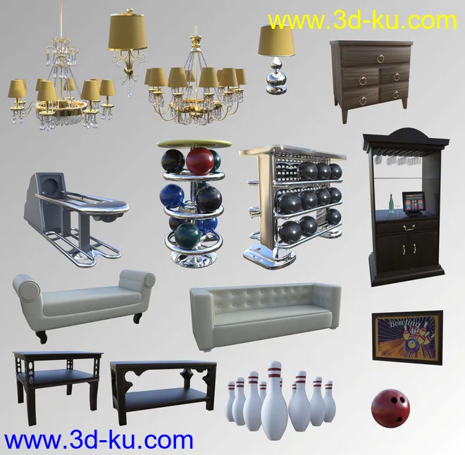 FG Private Bowling模型的图片5