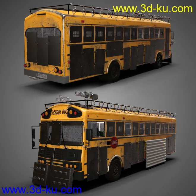 FG Zombie Bus模型的图片2