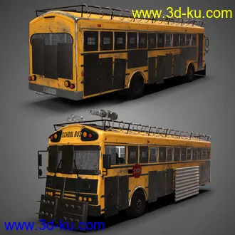 3D打印模型FG Zombie Bus的图片