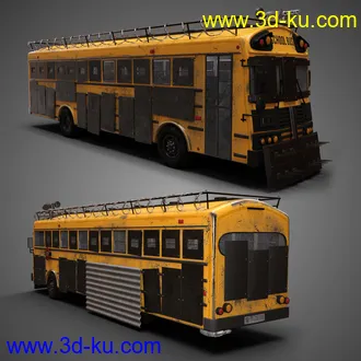 3D打印模型FG Zombie Bus的图片