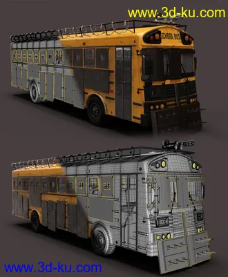 3D打印模型FG Zombie Bus的图片