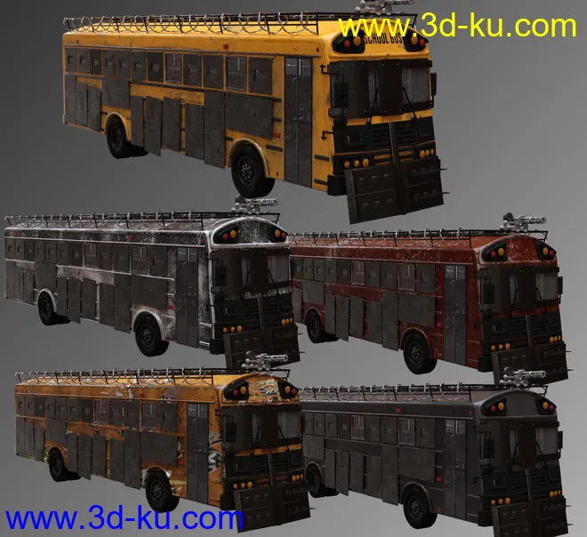 FG Zombie Bus模型的图片5