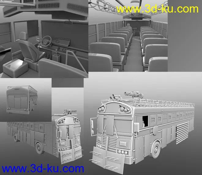 FG Zombie Bus模型的图片6
