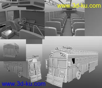 3D打印模型FG Zombie Bus的图片