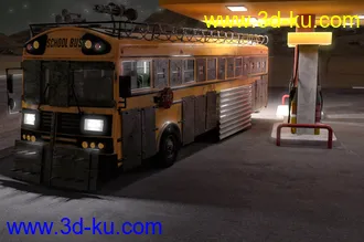 3D打印模型FG Zombie Bus的图片