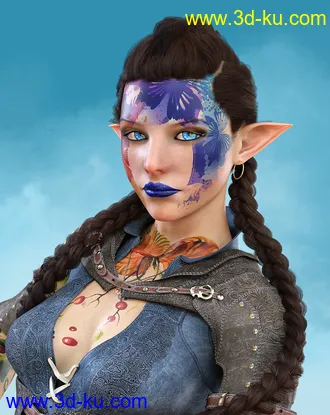 3D打印模型Fiore for Genesis 8 Female的图片