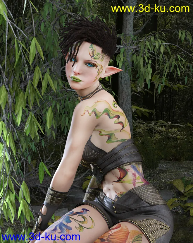 Fiore for Genesis 8 Female模型的图片2