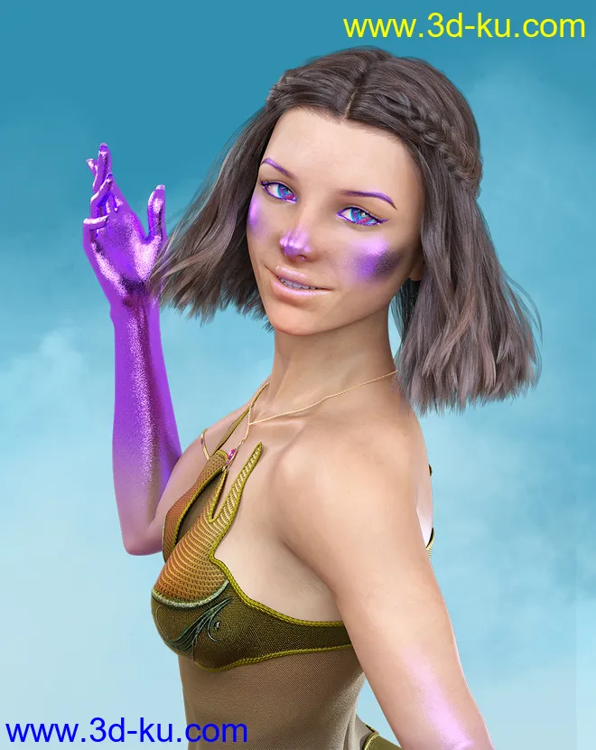 Fiore for Genesis 8 Female模型的图片6